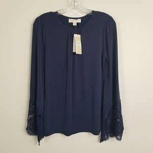 Michael Kors Bell Sleeve Top Small NWT